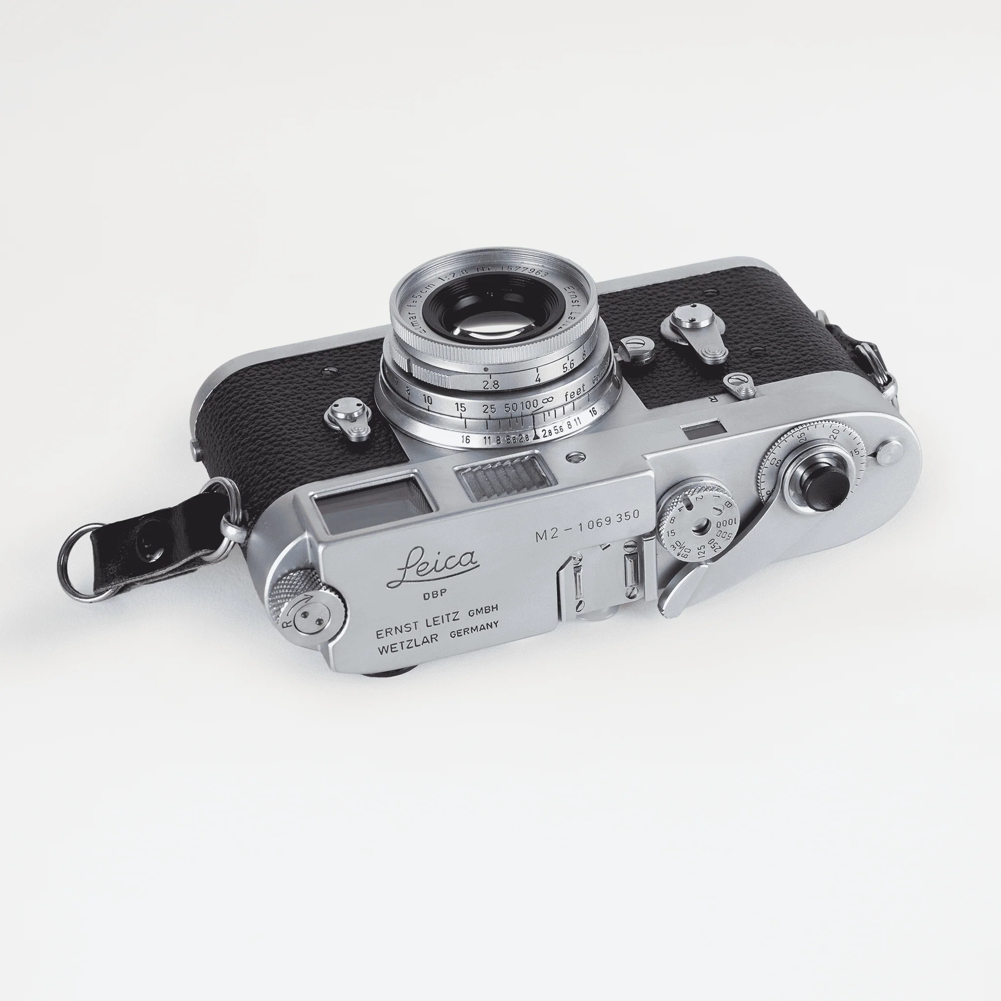 Leica M2, Single Stroke + Elmar (Collapsible) 50mm F/2.8 | CLA'd - Image 8