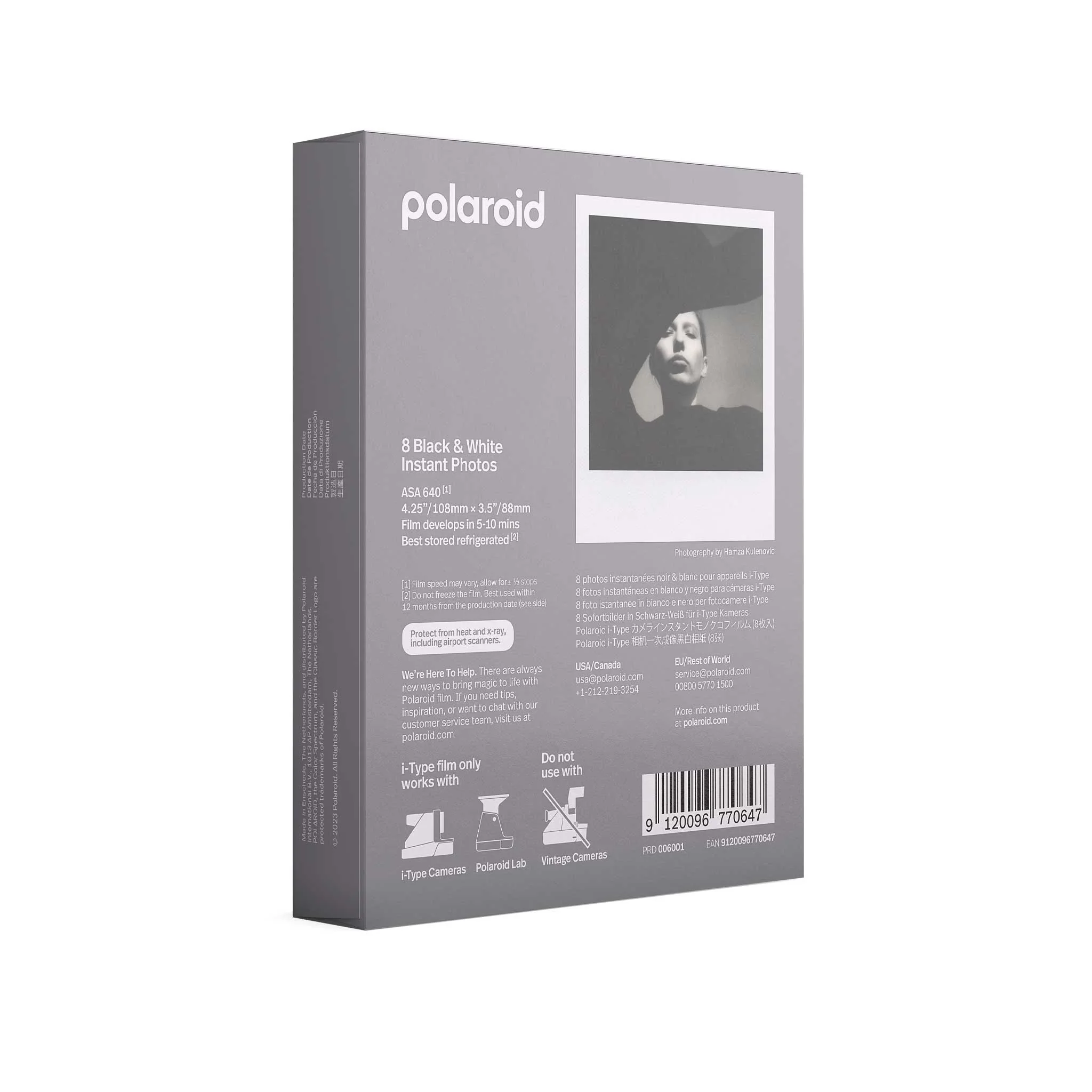 Polaroid i-Type :: B+W Film - Image 4