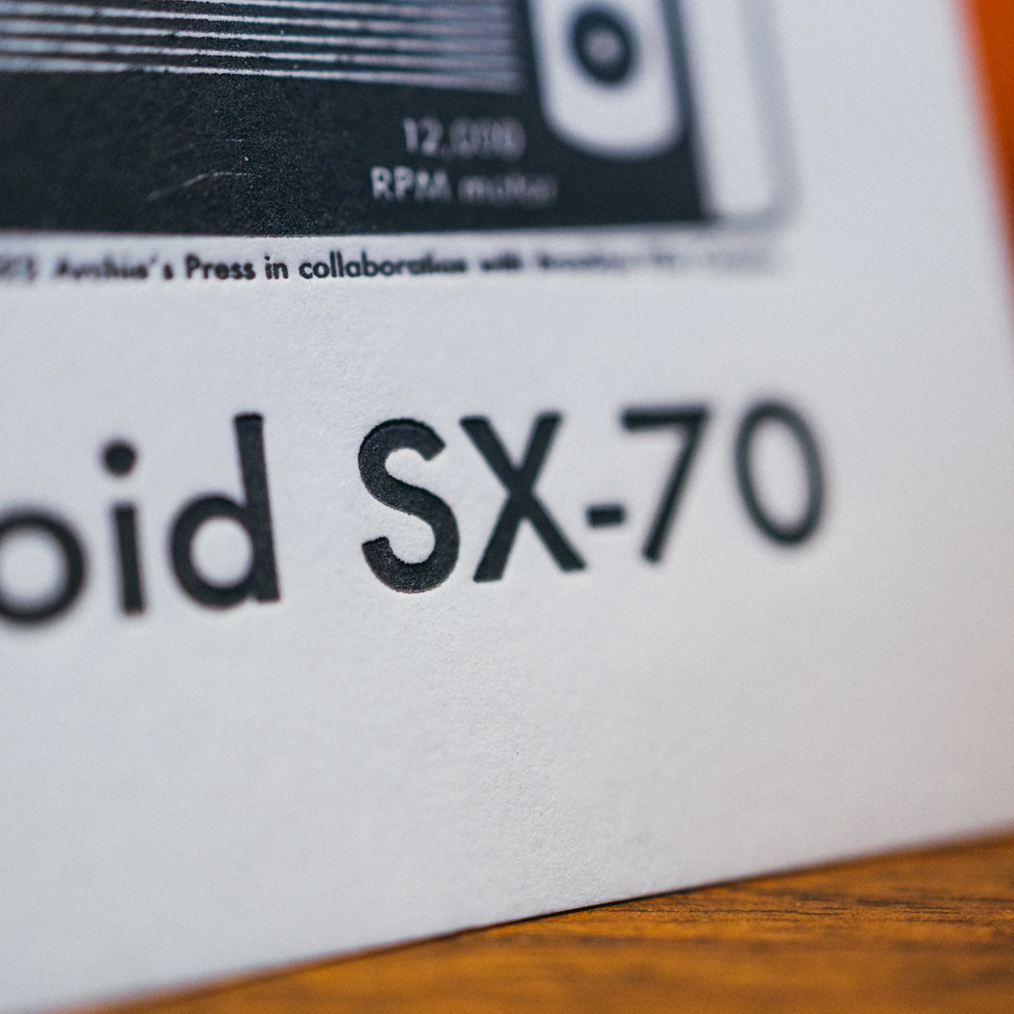 SX-70 Art :: Letterpress Print - Image 3